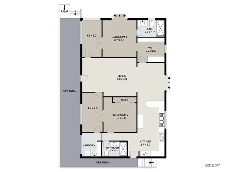 Floorplan of Homely house listing, 19 Fisher Street, West Gladstone QLD 4680