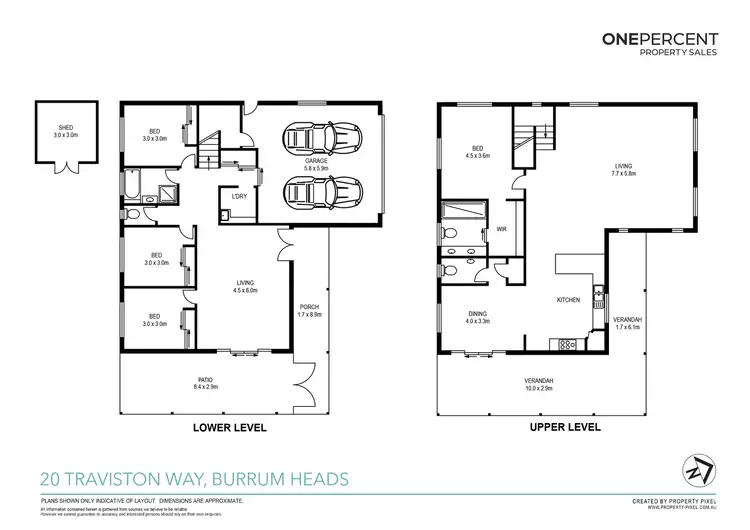 Floorplan of Homely house listing, 20 Traviston Way, Burrum Heads QLD 4659