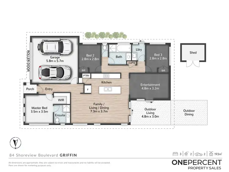 Floorplan of Homely house listing, 84 Shoreview Boulevard, Griffin QLD 4503