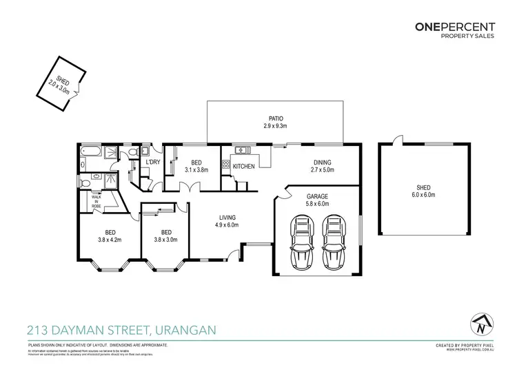 Floorplan of Homely house listing, 213 Dayman Street, Urangan QLD 4655