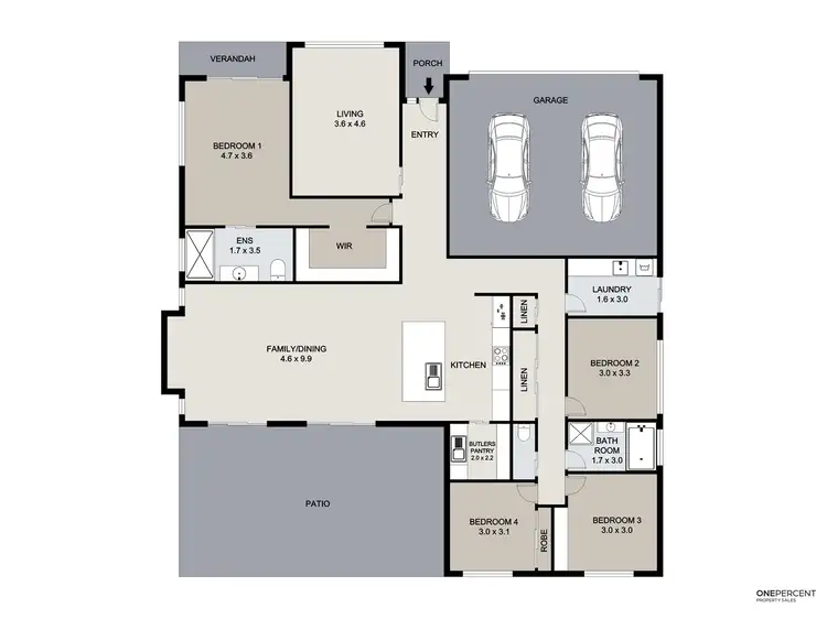 Floorplan of Homely house listing, 16 Shearwater Drive, Glen Eden QLD 4680