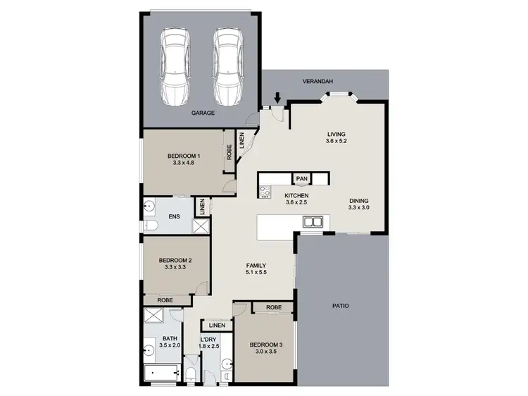 Floorplan of Homely house listing, 91 The Oaks Road, Tannum Sands QLD 4680