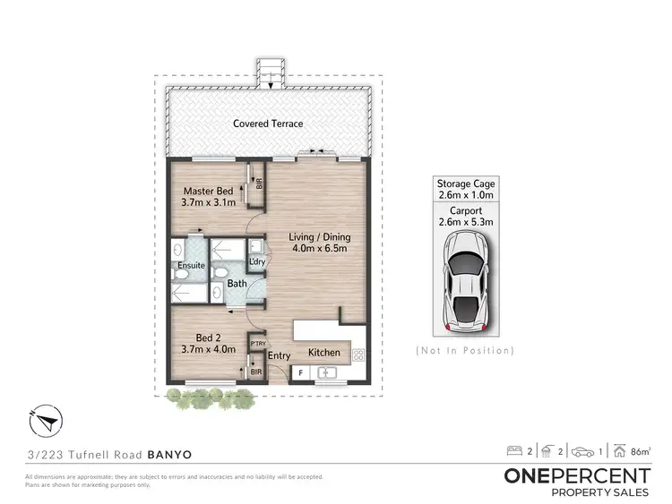 Floorplan of Homely unit listing, 3/223 Tufnell Road, Banyo QLD 4014