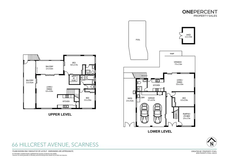 Floorplan of Homely house listing, 66 Hillcrest Avenue, Scarness QLD 4655