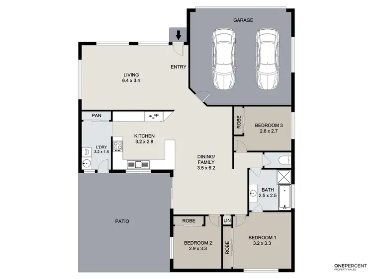 Floorplan of Homely house listing, 11 Wivenhoe Close, Clinton QLD 4680