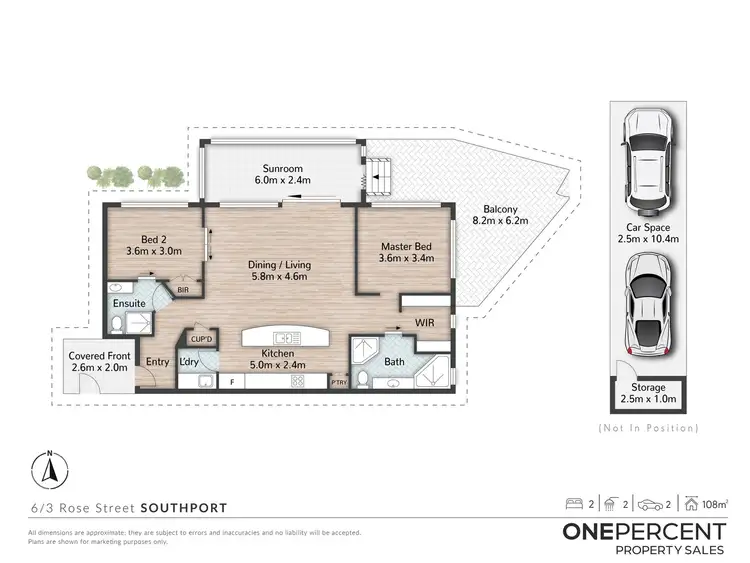 Floorplan of Homely apartment listing, 6/31-33 Railway Street, Southport QLD 4215