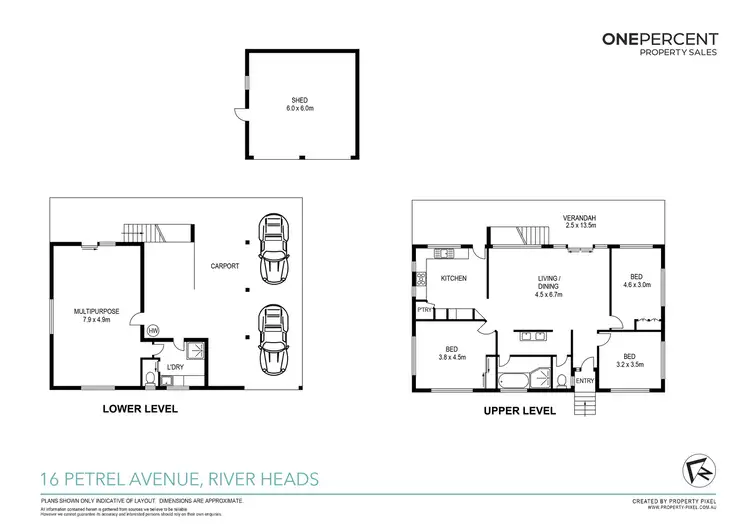 Floorplan of Homely house listing, 16 Petrel Avenue, River Heads QLD 4655