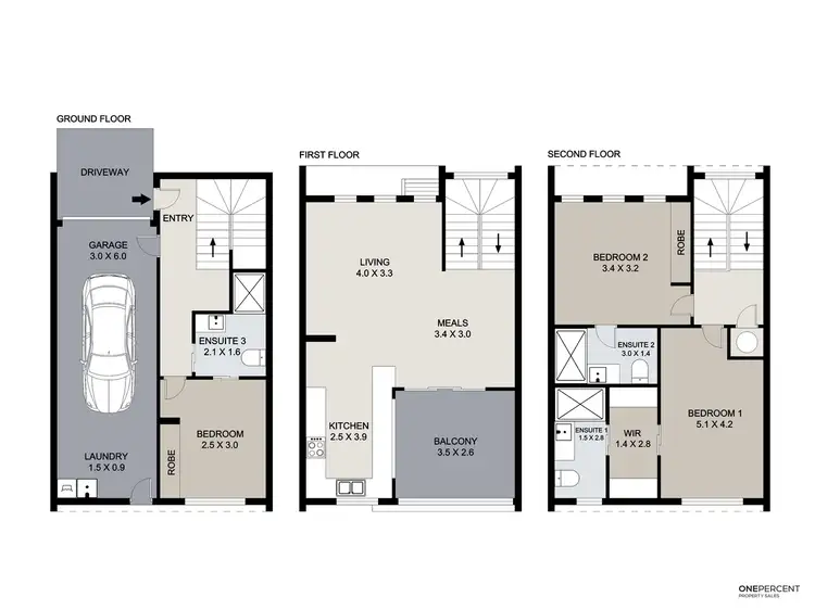 Floorplan of Homely unit listing, 2/7 View Street, West Gladstone QLD 4680