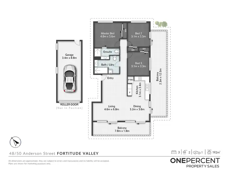 Floorplan of Homely apartment listing, 48/50 Anderson Street, Fortitude Valley QLD 4006
