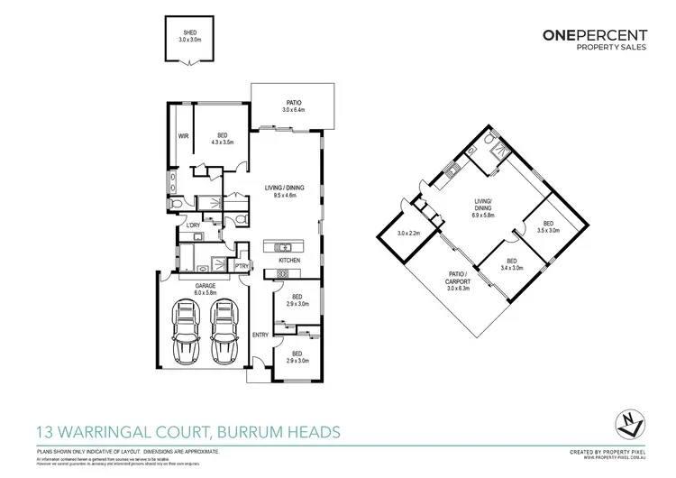 Floorplan of Homely house listing, 13 Warringal Court, Burrum Heads QLD 4659