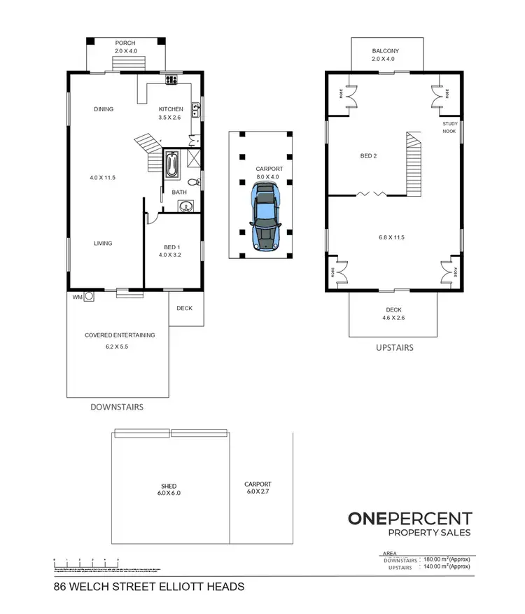 Floorplan of Homely house listing, 86 Welch Street, Elliott Heads QLD 4670