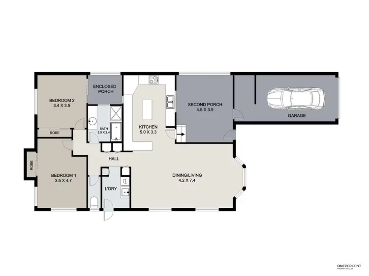 Floorplan of Homely house listing, 6 Carpentaria Close, Clinton QLD 4680