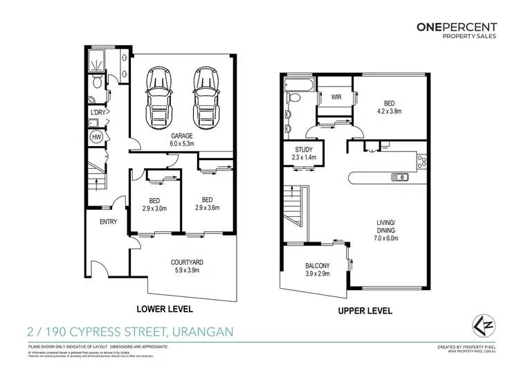 Floorplan of Homely townhouse listing, 2/190 Cypress Street, Urangan QLD 4655
