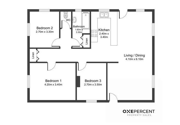 Floorplan of Homely house listing, 13 Wilson Street, New Auckland QLD 4680