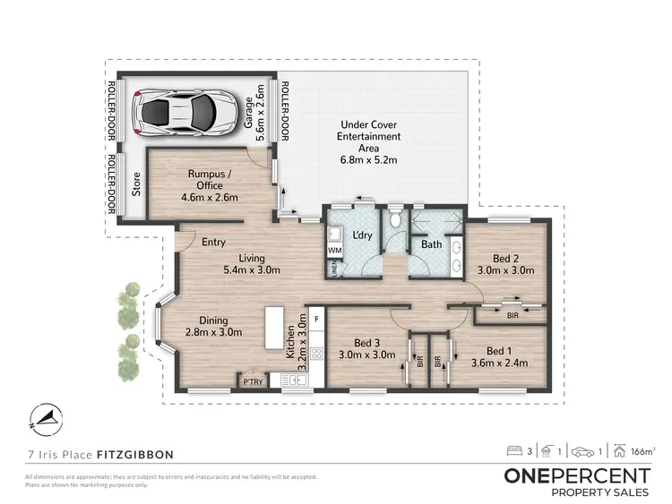 Floorplan of Homely house listing, 7 Iris Place, Fitzgibbon QLD 4018