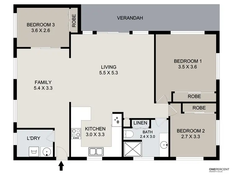 Floorplan of Homely house listing, 5 Darren Street, Sun Valley QLD 4680