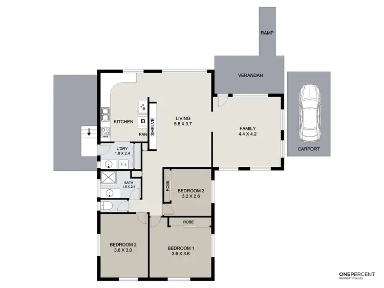 Floorplan of Homely house listing, 13 Morley Street, West Gladstone QLD 4680