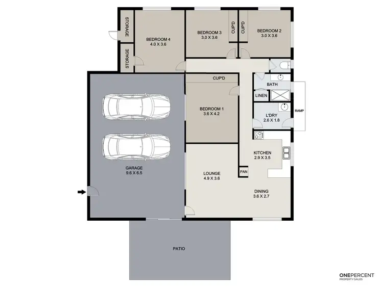 Floorplan of Homely house listing, 255 Sun Valley Road, Kin Kora QLD 4680