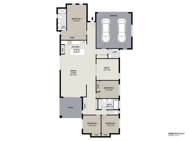 Floorplan of Homely house listing, 21 Boonderee Place, New Auckland QLD 4680