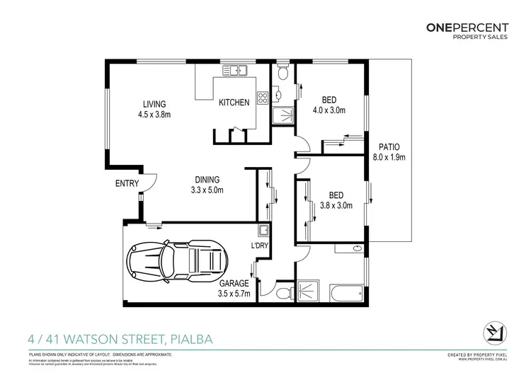 Floorplan of Homely villa listing, 4/41 Watson Street, Pialba QLD 4655