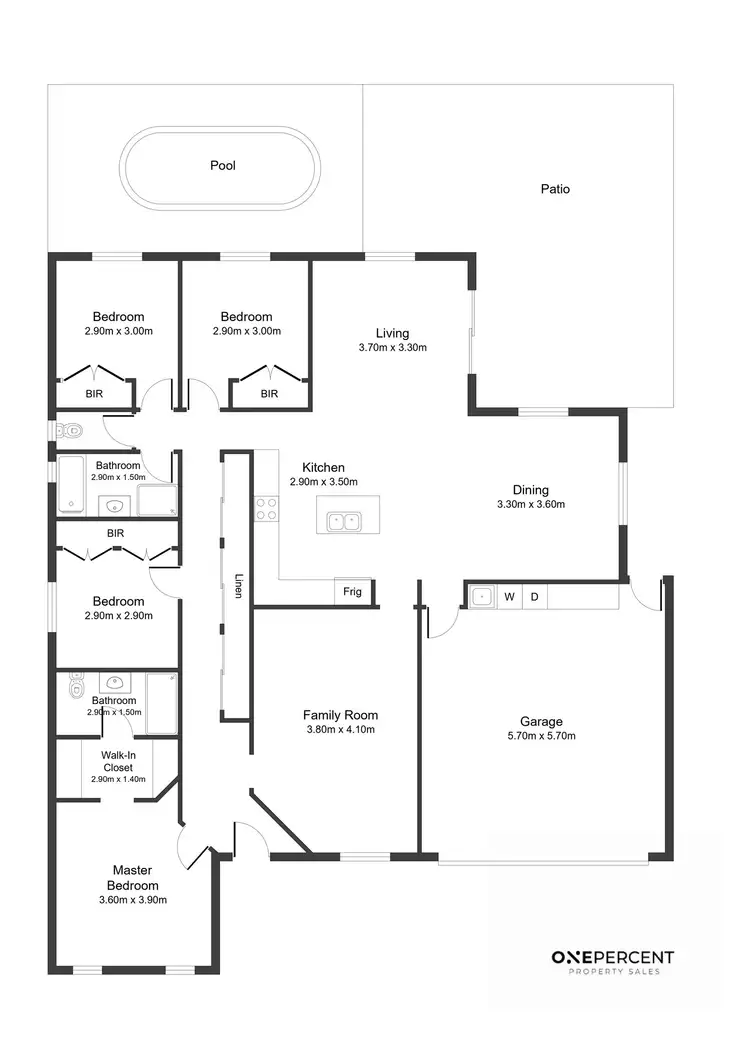 Floorplan of Homely house listing, 26 Wyara Close, Clinton QLD 4680