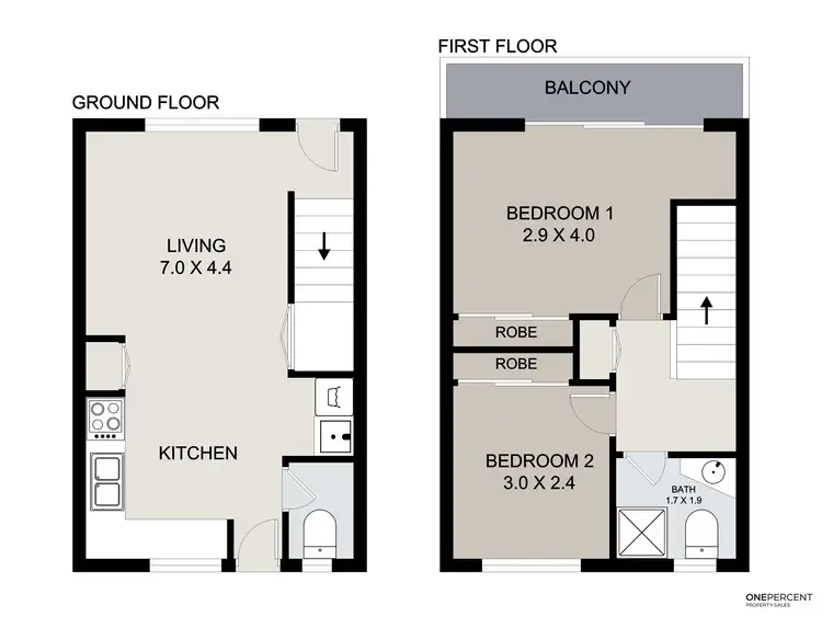 Floorplan of Homely unit listing, 5/51 Harbour Terrace, Gladstone Central QLD 4680