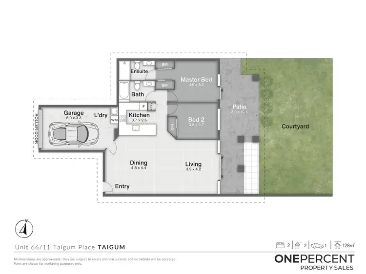 Floorplan of Homely unit listing, 66/11 Taigum Place, Taigum QLD 4018