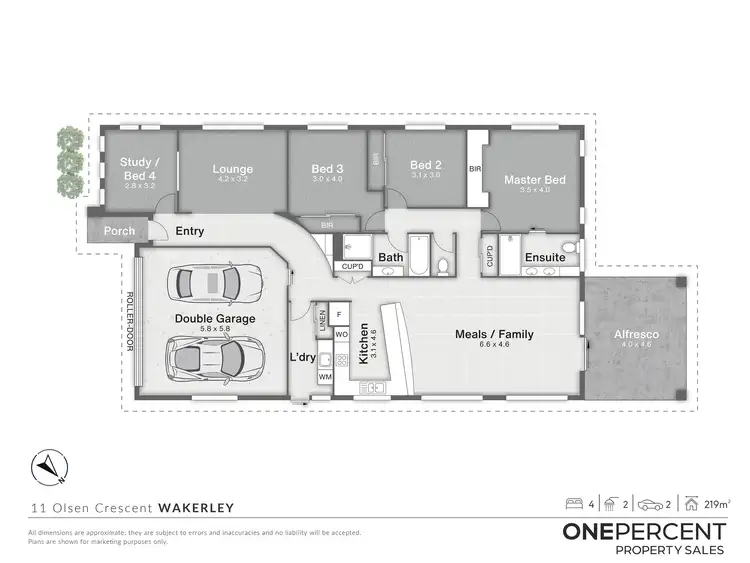 Floorplan of Homely house listing, 11 Olsen Crescent, Wakerley QLD 4154