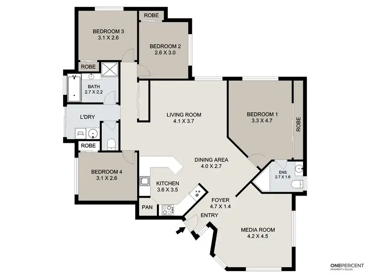 Floorplan of Homely house listing, 9 Beardmore Place, Clinton QLD 4680