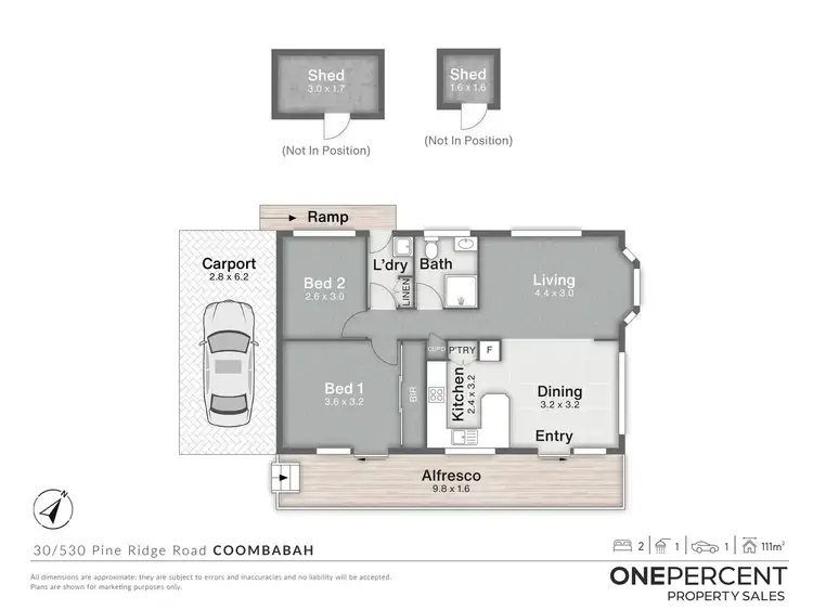 Floorplan of Homely retirement listing, 30/530 Pine Ridge Road, Coombabah QLD 4216