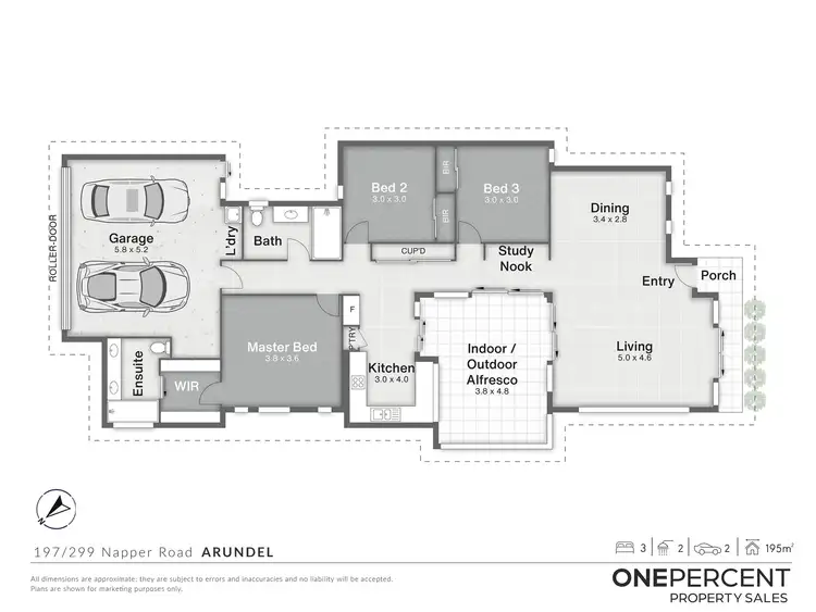 Floorplan of Homely retirement listing, 197/299 Napper Road, Arundel QLD 4214