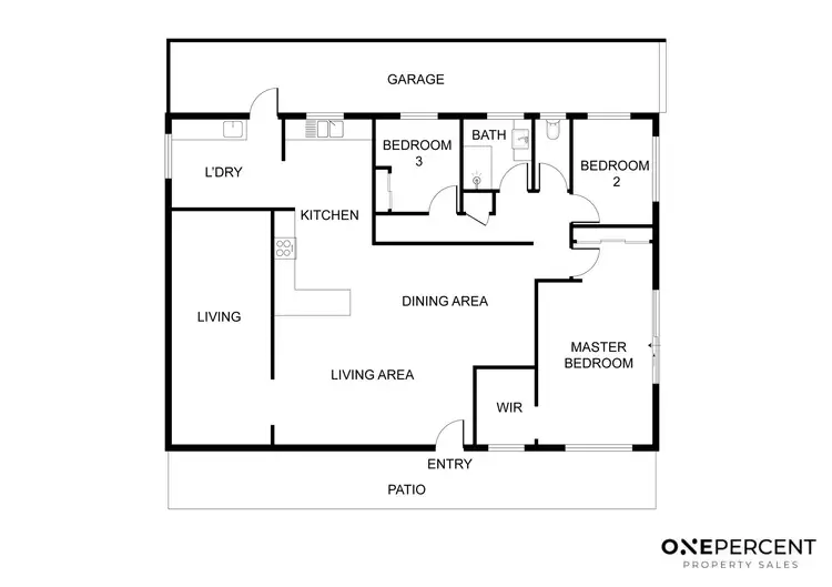 Floorplan of Homely house listing, 1 Amaroo Close, Glen Eden QLD 4680