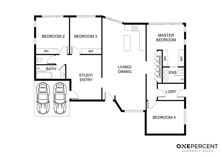 Floorplan of Homely house listing, 2 Diamond Cutter Close, South Gladstone QLD 4680