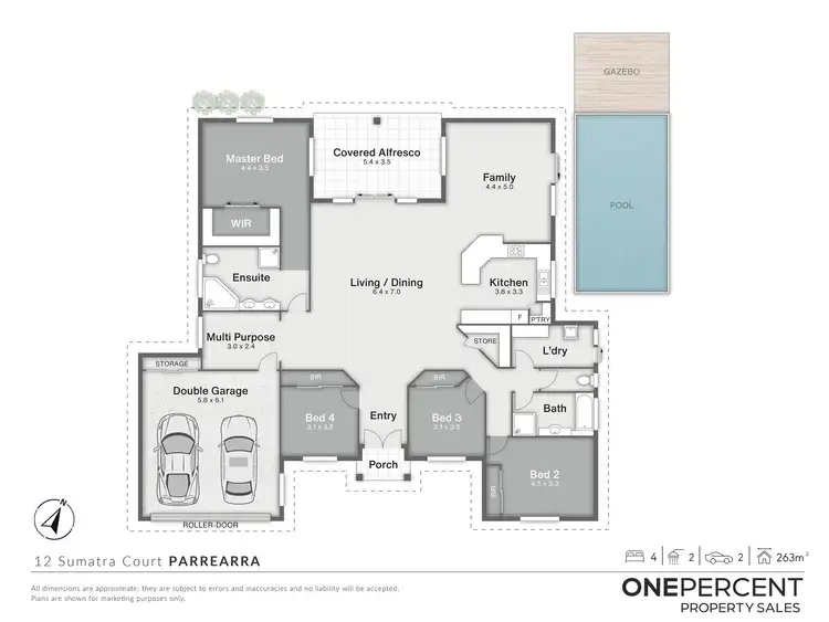 Floorplan of Homely house listing, 12 Sumatra Court, Kawana Island QLD 4575