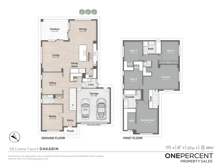 Floorplan of Homely house listing, 18 Llama Court, Dakabin QLD 4503
