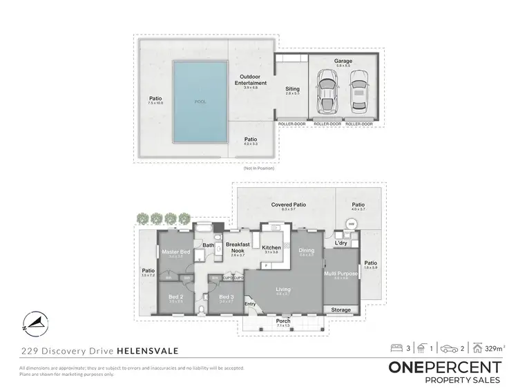Floorplan of Homely house listing, 229 Discovery Drive, Helensvale QLD 4212