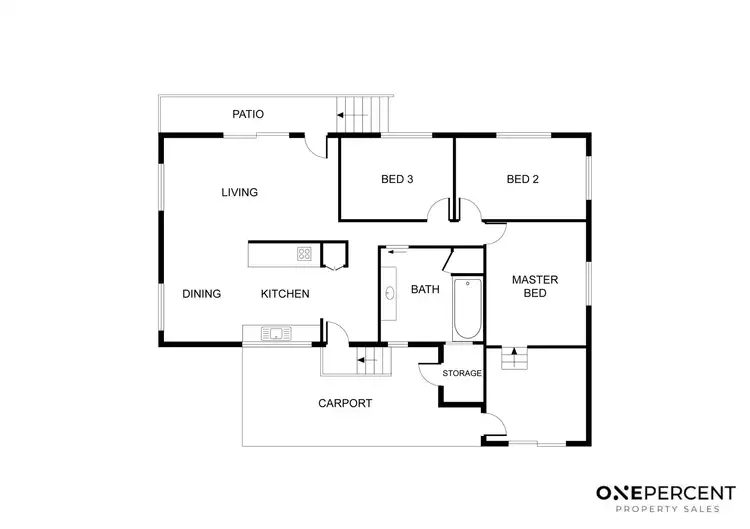 Floorplan of Homely house listing, 14 Coase Street, West Gladstone QLD 4680