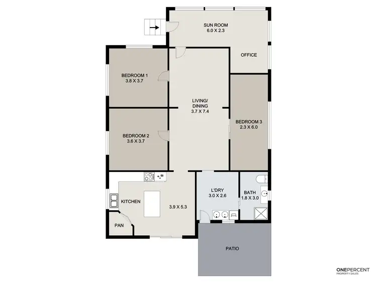 Floorplan of Homely house listing, 223 Auckland Street, South Gladstone QLD 4680