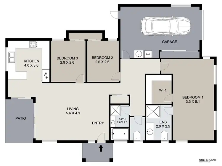 Floorplan of Homely house listing, 43 Harmony Drive, Clinton QLD 4680