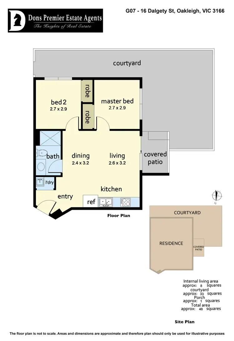Floorplan of Homely apartment listing, 7/16 Dalgety St, Oakleigh VIC 3166