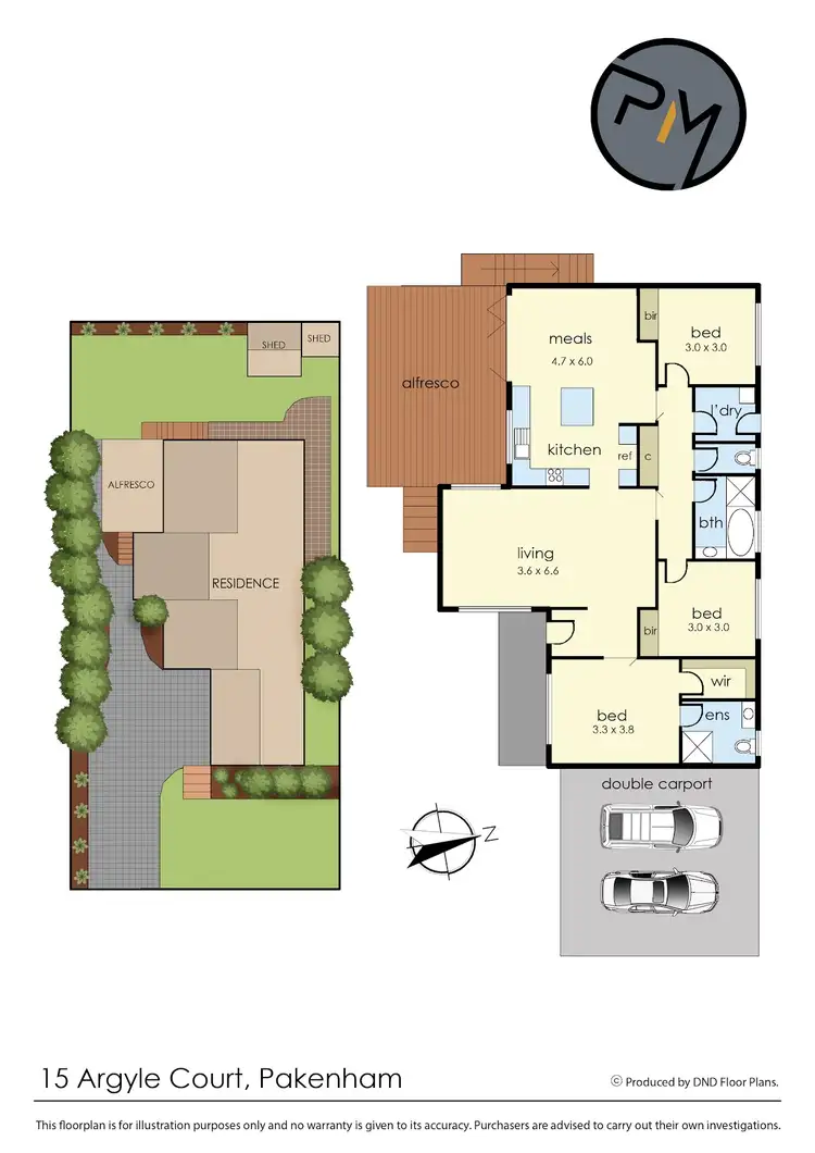 Floorplan of Homely house listing, 15 Argyle Court, Pakenham VIC 3810