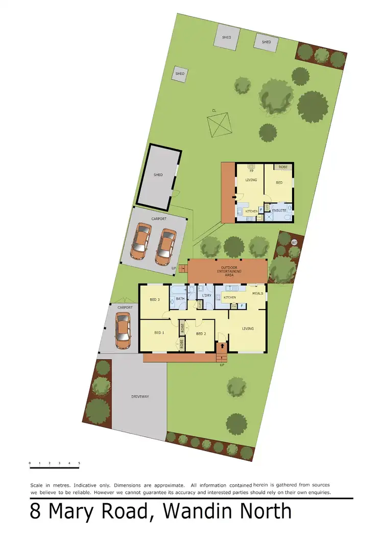 Floorplan of Homely house listing, 8 Mary Road, Wandin North VIC 3139