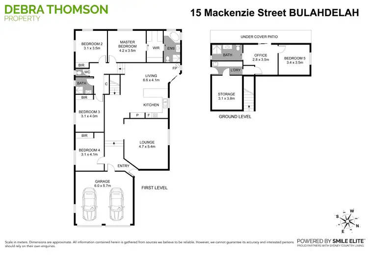Floorplan of Homely house listing, 15 Mackenzie Street, Bulahdelah NSW 2423