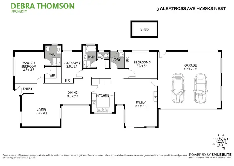 Floorplan of Homely house listing, 3 Albatross Avenue, Hawks Nest NSW 2324