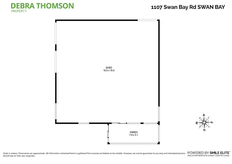 Floorplan of Homely rural property listing, 1107 Swan Bay Road, Swan Bay NSW 2324