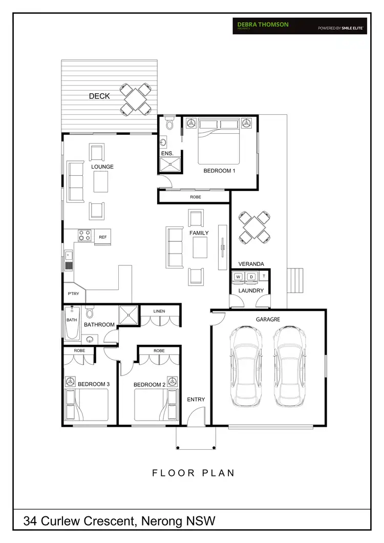 Floorplan of Homely house listing, 34 Curlew Crescent, Nerong NSW 2423