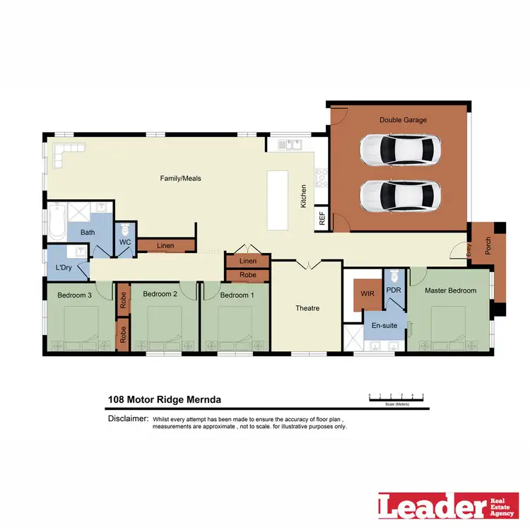 Floorplan of Homely house listing, 108 Mortar Ridge, Mernda VIC 3754