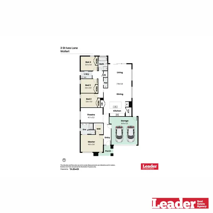 Floorplan of Homely house listing, 3 St Ives Lane, Wollert VIC 3750