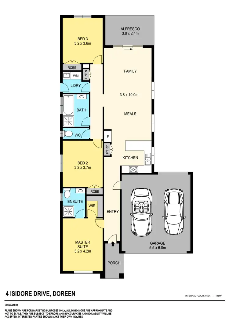 Floorplan of Homely house listing, 4 Isidore Drive, Doreen VIC 3754
