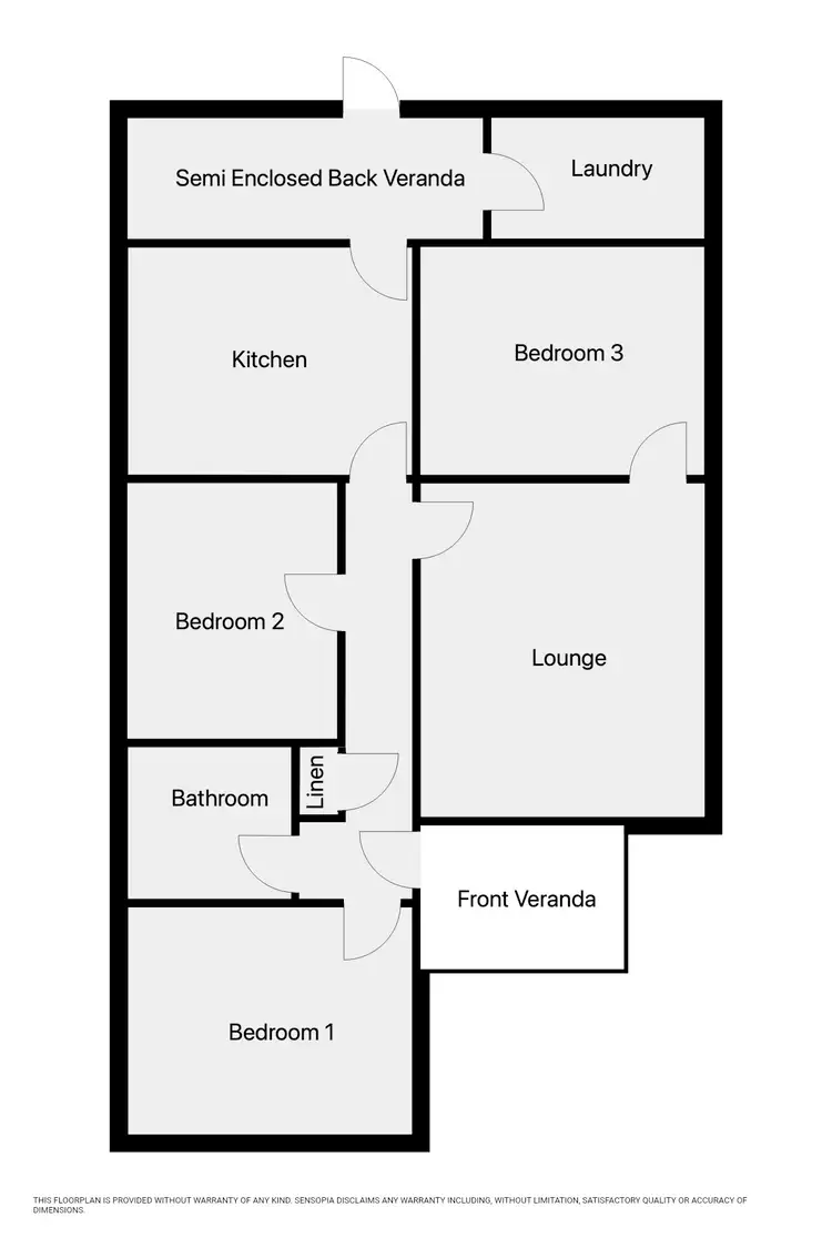 Floorplan of Homely house listing, 11 Franklin Street, Warracknabeal VIC 3393